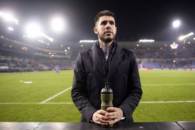 Genk s Alejandro Pozuelo pictured after the return game of 1 8 finals of the Europa League competition between Belgian soccer team KRC Genk and Belgian club KAA Gent, Thursday 16 March 2017, in Genk. First leg in Gent ended on a 2-5 result. YORICKxJANSENS  x05065934x
