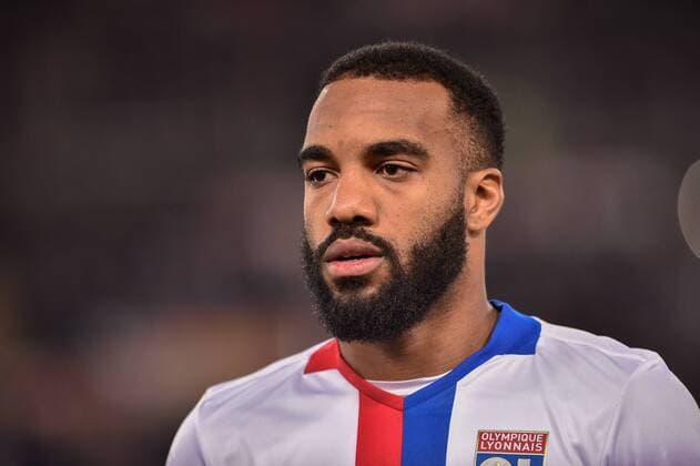 Alexandre Lacazette of Olympique Lyonnais during the UEFA Europa League match between Roma and Olympique Lyonnais at Stadio Olimpico, Rome, Italy on 16 March 2017. Copyright: xGiuseppexMaffiax 14640003