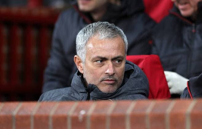 Football - 2016 2017 Europa Cup - Round 16, 2nd leg - Manchester United ManU vs FC Rostov Jose Mourinho manager of Manchester United during the match at Old Trafford. 