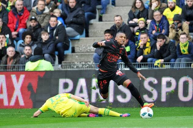 29 Dalbert HENRIQUE (nice) FOOTBALL : Nantes vs Nice - Ligue 1 - 18 03 2017 FEP Panoramic 