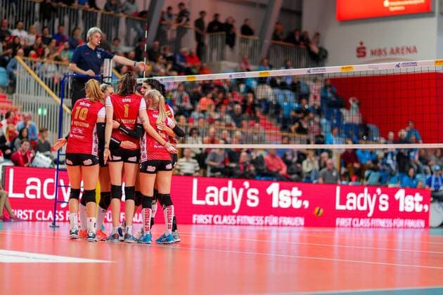 1. Bundesliga Volleyball Frauen Playoffs, 18.03.2017, Team SC Potsdam, Potsdam Copyright: xKleindlx Eibner-Pressefotox EP_jkl
