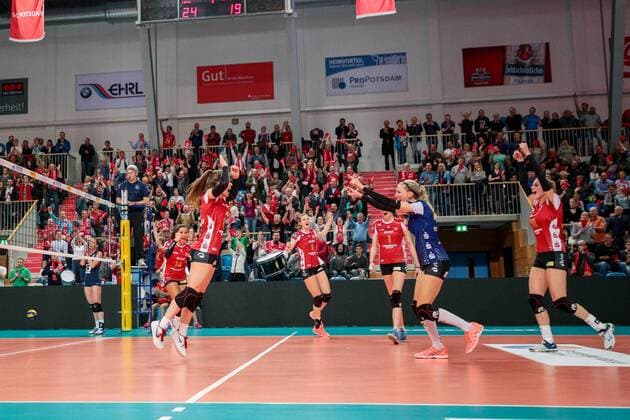 1. Bundesliga Volleyball Frauen Playoffs, 18.03.2017, Potsdam Copyright: xKleindlx Eibner-Pressefotox EP_jkl