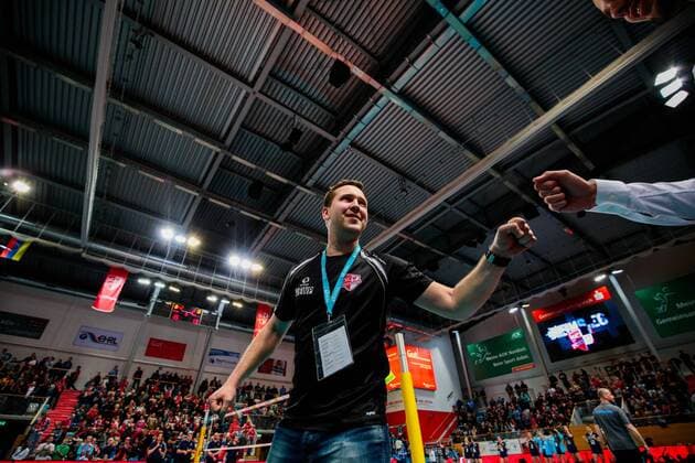 1. Bundesliga Volleyball Frauen Playoffs, 18.03.2017, Eugen Benzel, Teammanager, SC Potsdam, Potsdam Copyright: xKleindlx Eibner-Pressefotox EP_jkl