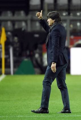 22.03.2017, xjhx, Fussball Freundschaftsspiel, Deutschland - England, emspor, v.l. Trainer Joachim JOGI Loew (Deutsche Fussball Nationalmannschaft DFB) Dortmund
