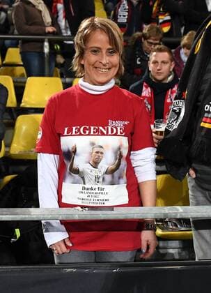 Fussball, Herren, Saison 2016 17, Länderspiel in Mönchengladbach, Deutschland - England, Fans danken Lukas Podolski (Deutschland), 22.03. 2017,
