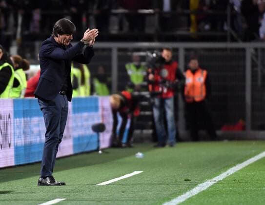 22.03.2017, xjhx, Fussball Freundschaftsspiel, Deutschland - England, emspor, v.l. Trainer Joachim JOGI Loew (Deutsche Fussball Nationalmannschaft DFB) Dortmund