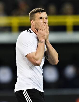 Fußball, Deutschland - England Dortmund, 22.03.2017 Lukas Podolski (Deutschland) Deutschland - England