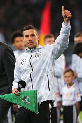 Dortmund Fußball Länderspiel Deutschland vs. England, Verabschiedung Lukas Podolski (GER)