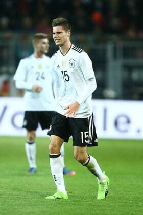 Julian Weigl (Deutschland) mit Schmerzen, Deutschland vs England, Fussball, Laenderspiel, 22.03.2017, Foto Neis Eibner Dortmund Copyright: xNeis Eibner-Pressefotox EP_ANS