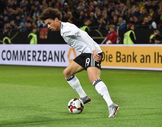 22.03.2017, Fussball Laenderspiel 2017, Deutschland - England 1:0, Leroy Sane (Deutschland)