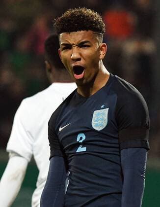 24.03.2017, xpsx, Fussball Freundschaftsspiel, Deutschland U21 U 21 - England U21, emspor, v.l. Mason Holgate (England) Wiesbaden Fussball_1Liga_Mainz_Schalke_170319