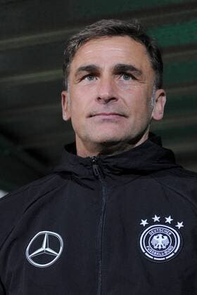 Fußball U 21 Länderspiel Deutschland - England am 24.03.2017 in der Brita-Arena in Wiesbaden Stefan Kuntz ( Trainer Deutschland ) xJKx