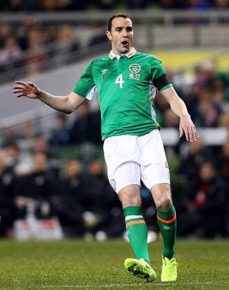 John O Shea of the Republic of Ireland during the Group D World Cup Qualifier at the Aviva Stadium, Dublin. Picture date: March 24th, 2017. Pic credit should read: Matt McNulty Sportimage EDITORIAL USE ONLY. No use with unauthorised audio, video, data, fixture lists, club league logos or live services. Online in-match use limited to 120 images, no video emulation. No use in betting, games or single club league player publications.