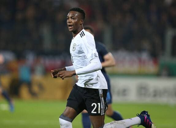 24.03.2017, Fussball U21 U 21 Laenderspiel 2017, Deutschland - England 1:0, Gideon Jung (Deutschland)