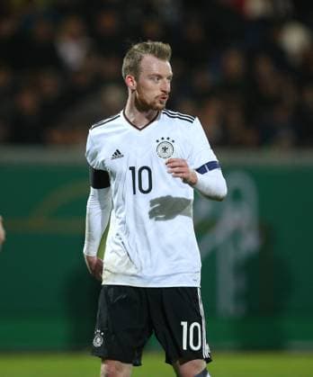 24.03.2017, Fussball U21 U 21 Laenderspiel 2017, Deutschland - England 1:0, Maximilian Arnold (Deutschland)