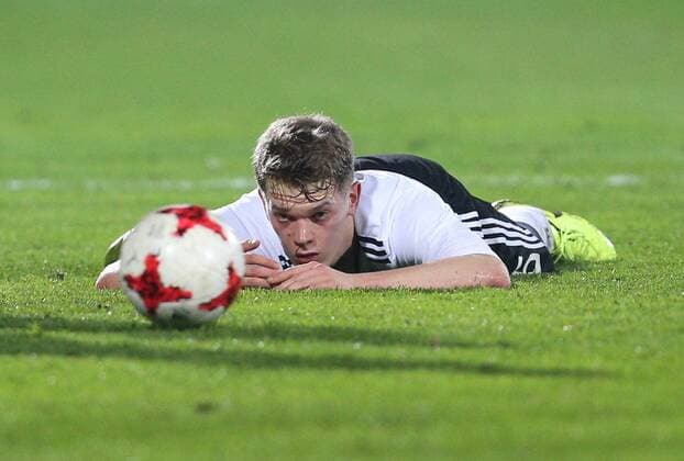 24.03.2017, Fussball U21 U 21 Laenderspiel 2017, Deutschland - England 1:0, Matthias Ginter (Deutschland)