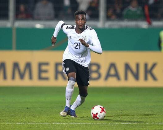 24.03.2017, Fussball U21 U 21 Laenderspiel 2017, Deutschland - England 1:0, Gideon Jung (Deutschland)