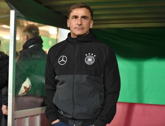 24.03.2017, Fussball U21 U 21 Laenderspiel 2017, Deutschland - England 1:0, Trainer Stefan Kuntz (Deutschland)