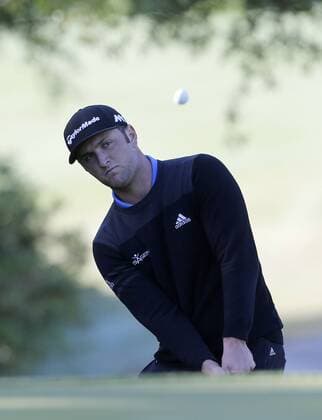 Jon Rahm of the Spain in action during the fourth day of the PGA Golf Herren Dell Match Play golf tournament at the Country Club in Austin, Texas, United States, 25 March 2017. The World Championship WM Weltmeisterschaft that will end next 26 March offers a prize of 9,750,000 dollars. DELL MATCH PLAY GOLF TOURNAMENT IN AUSTIN, TEXAS !ACHTUNG: NUR REDAKTIONELLE NUTZUNG!  Copyright: xChrisxCovattax TEX001 20170325-636260647682348781