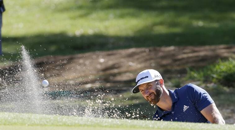 Dustin Johnson of the United States in action during the fourth day of the PGA Golf Herren Dell Match Play golf tournament at the Country Club in Austin, Texas, United States, 25 March 2017. The World Championship WM Weltmeisterschaft that will end next 26 March offers a prize of 9,750,000 dollars. DELL MATCH PLAY GOLF TOURNAMENT IN AUSTIN, TEXAS !ACHTUNG: NUR REDAKTIONELLE NUTZUNG!  Copyright: xChrisxCovattax TEX001 20170325-636260648438939081