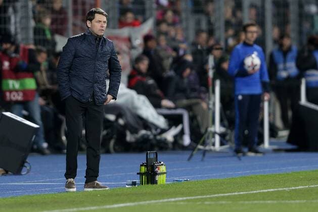 Luc Holtz (Trainer Luxemburg) Fussball WM-Qualifikation 2018, World Cup Qualifiers, Russia 2018 25.03.2017 Luxemburg - Frankreich (Luxembourg vs France) Stade Josy Barthel, Luxemburg 