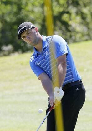 Jon Rahm of the Spain in action during the fifth round of the PGA Golf Herren Dell Match Play golf tournament at the Country Club in Austin, Texas, United States, 25 March 2017. The World Championship WM Weltmeisterschaft that will end next 26 March offers a prize of 9,750,000 dollars. DELL MATCH PLAY GOLF TOURNAMENT IN AUSTIN, TEXAS !ACHTUNG: NUR REDAKTIONELLE NUTZUNG!  Copyright: xChrisxCovattax TEX001 20170325-636260777134732822