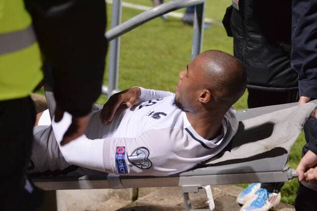 19 DJIBRIL SIDIBE (fra) - CIVIERE - BLESSURE FOOTBALL : Luxembourg vs France - Qualifications Coupe du Monde 2018 - 25 03 2017 AnthonyBIBARD FEP Panoramic 