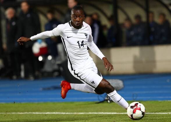 (170326) -- LUXEMBOURG, March 26, 2017 -- Blaise Matuidi of France competes during the FIFA World Cup WM Weltmeisterschaft Fussball 2018 qualifying football match between France and Luxembourg in Luxembourg, March 25, 2017. ) (SP)LUXEMBOURG-FOOTBALL-WORLD CUP-QUALIFYING GongxBing 