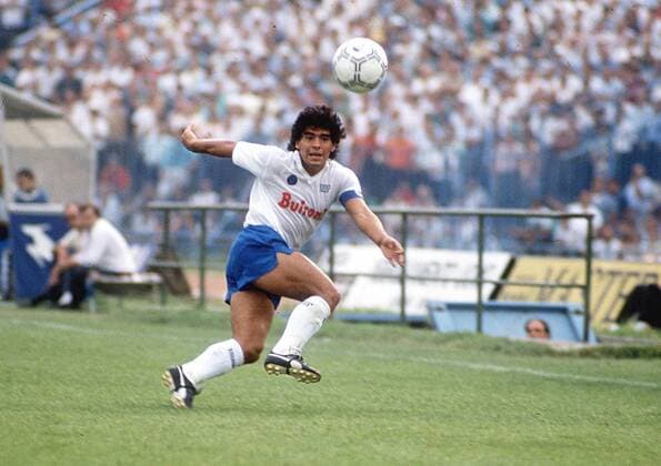 MARADONA DIEGO NAPOLI 1986 87