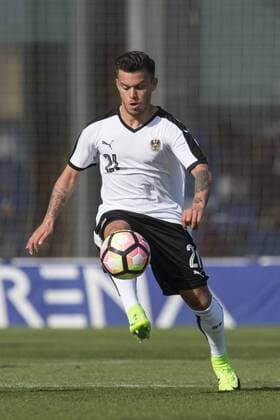 March 27, 2017 - Murcia, Murcia, Spain - Sasha Horvath during the friendly match of national teams U21 U 21 of Austria vs. The Netherlands in Pinatar Arena, Murcia, SPAIN. March, 27th 2017 ..(Photo by Nurphoto) The Netherlands vs Austria - U21 international match Länderspiel  - ZUMAn230 20170327_zaa_n230_550 Copyright: xJosexBretonx