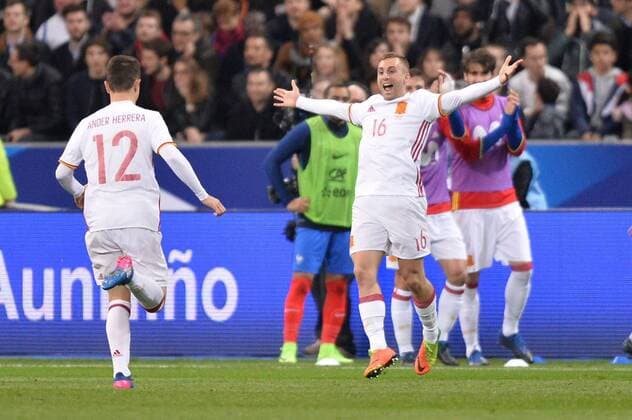 16 Gerard Deulofeu (esp) - JOIE FOOTBALL : France vs Espagne - Match Amical - 28 03 2017 AnthonyBIBARD FEP Panoramic 