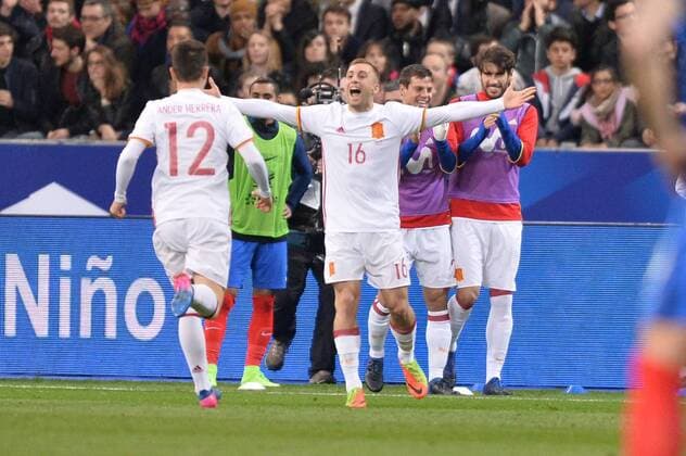 16 Gerard Deulofeu (esp) - JOIE FOOTBALL : France vs Espagne - Match Amical - 28 03 2017 AnthonyBIBARD FEP Panoramic 