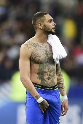Bilder des Tages - SPORT Layvin Kurzawa (France) FOOTBALL : France vs Espagne - Match Amical- St Denis - 28 03 2017 JBAutissier Panoramic 