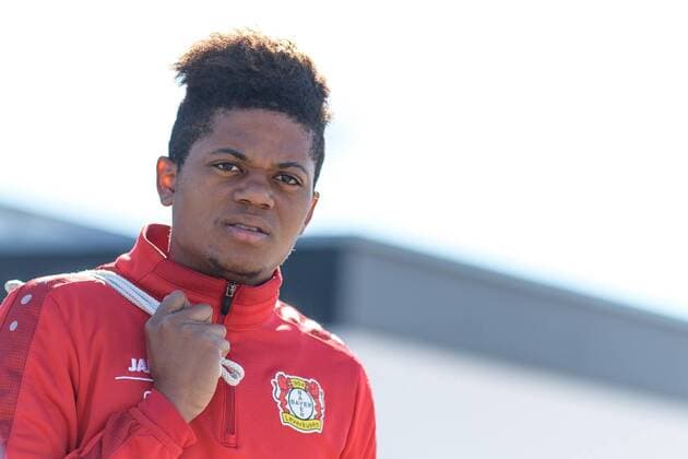 Leon Bailey (Bayer Leverkusen) beim Training von Bayer Leverkusen am 27.03.2017, Leverkusen Copyright: xSchülerx xEibner-Pressefotox EP_jse
