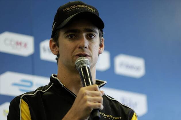 Mexican Esteban Gutierrez of Techeetah delivers a press conference PK Pressekonferenz in Mexico City, Mexico, 31 March 2017. The second ePrix of the season will be celebrated tomorrow at the Hermanos Rodriguez racetrack of the Mexican capital. FORMULA E IN MEXICO CITY !ACHTUNG: NUR REDAKTIONELLE NUTZUNG!  Copyright: xJoséxMéndezx MEX002 20170331-636265906961757258