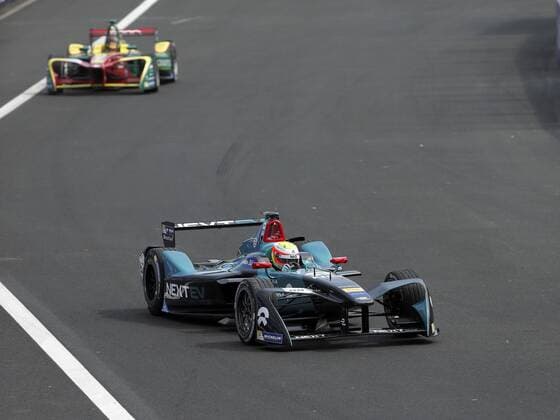 French Jean-Eric Vergne of Techeetah drives his car during a test drive for the Formula E, the second ePrix of Mexico City, at the Hermanos Rodirguez racetrack in Mexico City, Mexico, 31 March 2017. FORMULA E TEST DRIVE IN MEXICO !ACHTUNG: NUR REDAKTIONELLE NUTZUNG!  Copyright: xJoséxMéndezx MEX020 20170401-636266092295871545