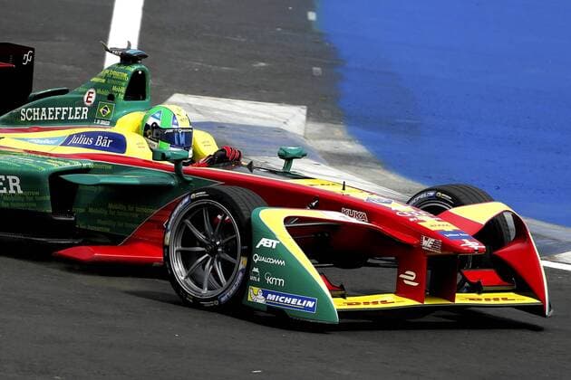 Brazilian Lucas di Grassi, of ABT Schaeffler Audi during a test race of the Formula E at Hermanos Rodriguez race track in Mexico City, Mexico, 31 March 2017. The second ePrix of the Formula E will be held on next 01 April. Test race of the Formula E !ACHTUNG: NUR REDAKTIONELLE NUTZUNG!  Copyright: xJosexMendezx MEX50 20170401-636266127391952179