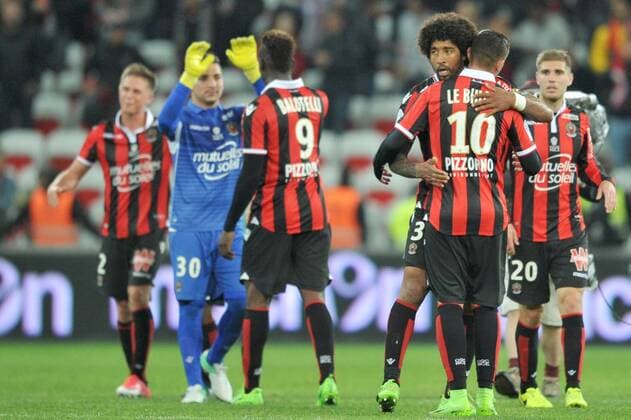 Fußball, OGC Nizza - Girondins Bordeaux 31 DANTE (nice) - JOIE FOOTBALL : Nice vs Bordeaux - Ligue 1 - 02 04 2017 FEP Panoramic 