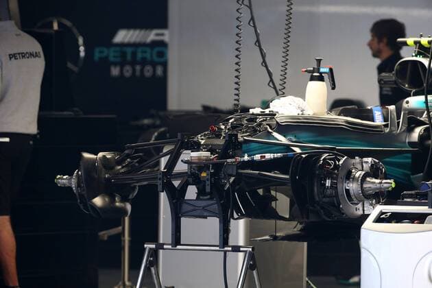 Chinese Grand Prix, Shanghai 06 - 09 April 2017 06.04.2017 - Mercedes AMG F1 W08, detail 