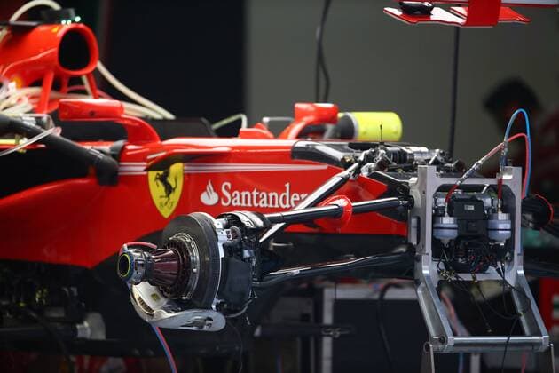 Chinese Grand Prix, Shanghai 06 - 09 April 2017 06.04.2017 - Scuderia Ferrari SF70H, detail 