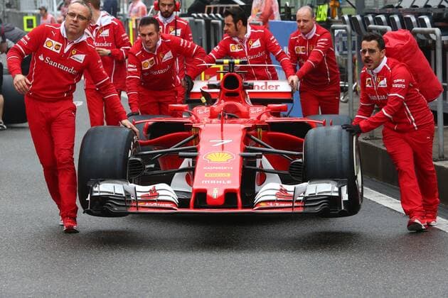 Chinese Grand Prix, Shanghai 06 - 09 April 2017 07.04.2017 - Scuderia Ferrari SF70H 