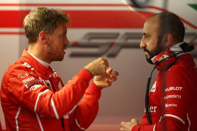 Chinese Grand Prix, Shanghai 06 - 09 April 2017 07.04.2017 - Free Practice 1, Sebastian Vettel (GER) Scuderia Ferrari SF70H 