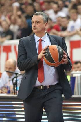 DEJAN RADONJIC trener kosarkasa Crvene zvezde na utakmici Evrolige protiv Uniksa Kazanj u hali Kombank Beogradska arena, Beograd 31.03.2017. godine MarkoxMetlas 