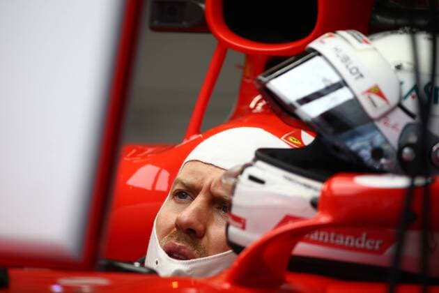 Chinese Grand Prix, Shanghai 06 - 09 April 2017 07.04.2017 - Free Practice 2, Sebastian Vettel (GER) Scuderia Ferrari SF70H 