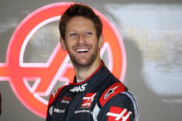 Chinese Grand Prix, Shanghai 06 - 09 April 2017 07.04.2017 - Free Practice 2, Romain Grosjean (FRA) Haas F1 Team VF-17 
