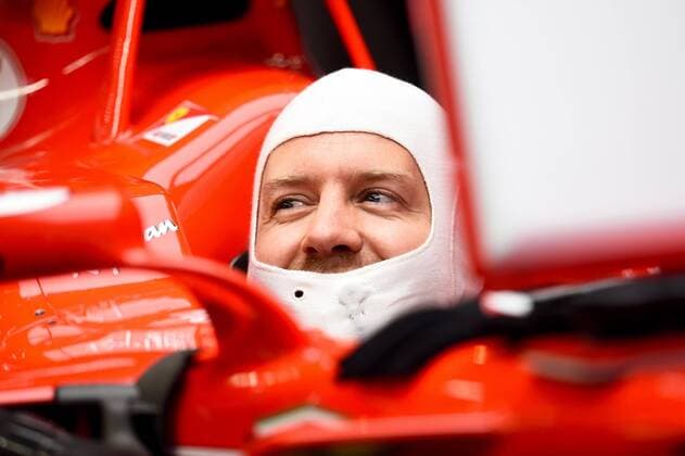 Sebastian Vettel (GER 5), Scuderia Ferrari, Grosser Preis von China 2017, 2. freies Training, Motorsport, Formel 1, 07.04.2017, Shanghai Copyright: xAndre Eibner-Pressefotox EP_JAE