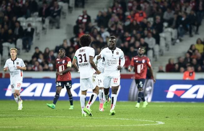 Mario Balotelli ( Nice ) FOOTBALL : Lille OSC vs OGC Nice - Ligue 1 - Lille - 07 04 2017 FedericoPestellini Panoramic 