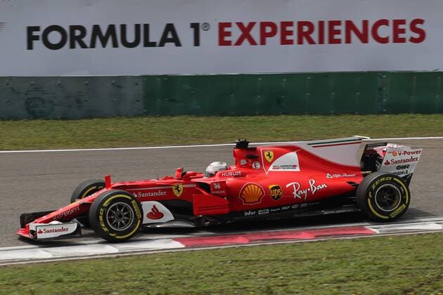 Chinese Grand Prix, Shanghai 06 - 09 April 2017 07.04.2017 - Free Practice 3, Sebastian Vettel (GER) Scuderia Ferrari SF70H 
