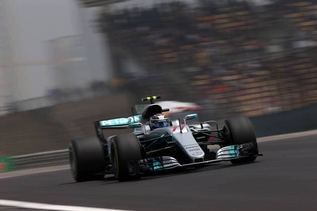 Chinese Grand Prix, Shanghai 06 - 09 April 2017 07.04.2017 - Free Practice 3, Valtteri Bottas (FIN) Mercedes AMG F1 W08 