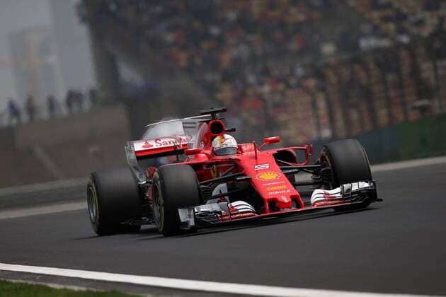 Chinese Grand Prix, Shanghai 06 - 09 April 2017 07.04.2017 - Free Practice 3, Sebastian Vettel (GER) Scuderia Ferrari SF70H 